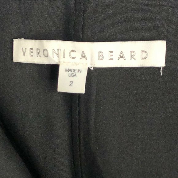 Veronica Beard Scuba Bustier Jumpsuit Strapless 2 - Picture 8 of 9